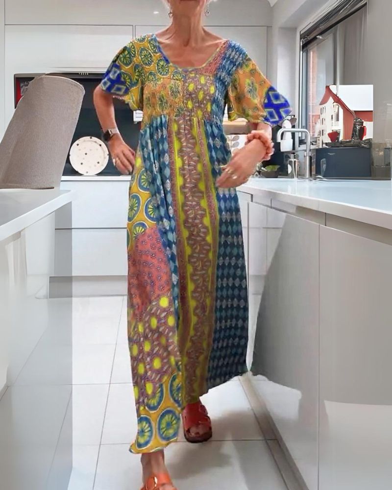 The Corinne Artisanal Resort Gown