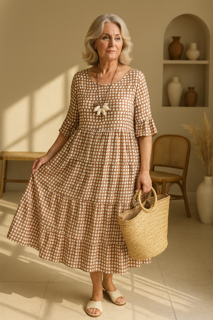 The Iris Heritage Midi Gown