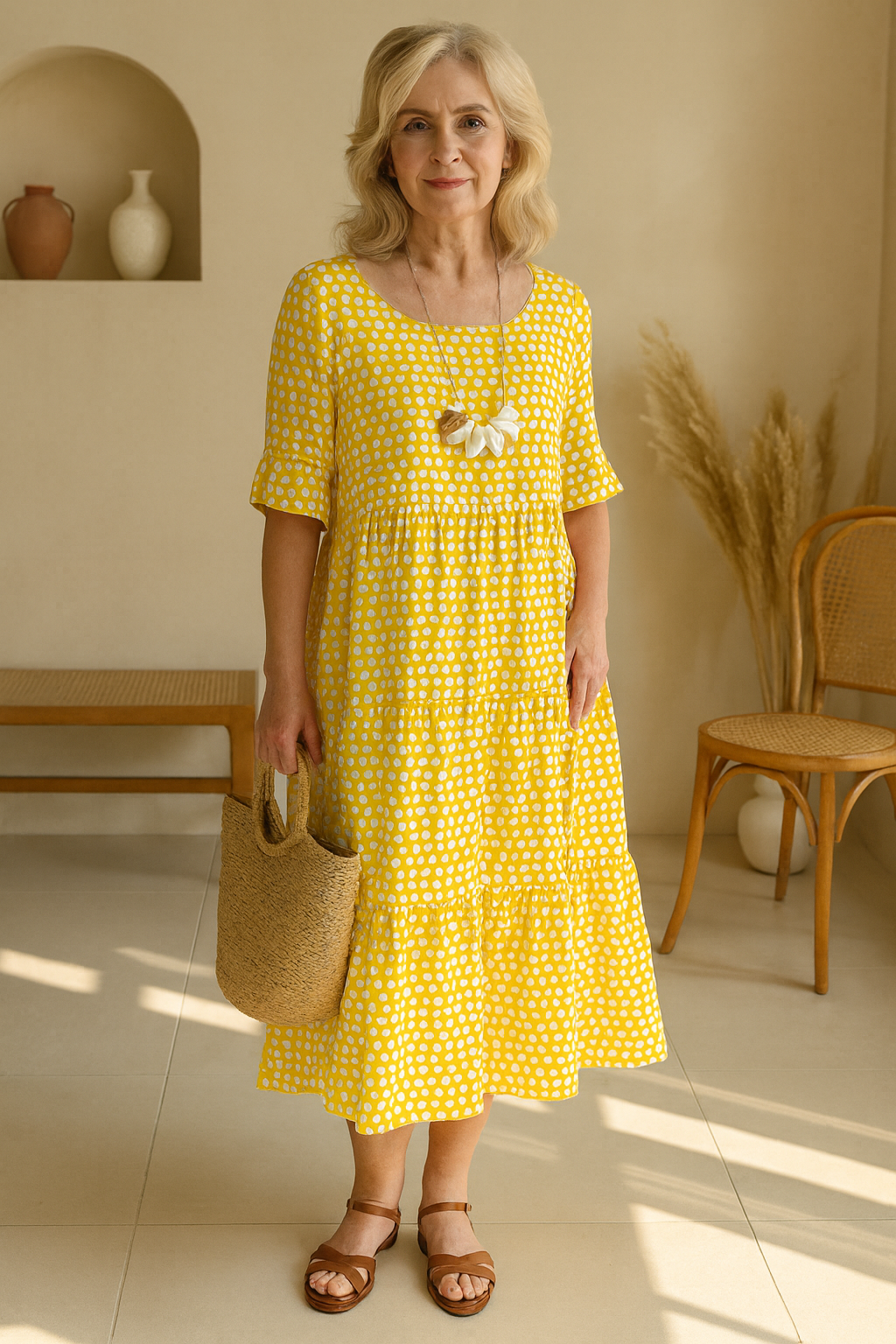 The Iris Heritage Midi Gown