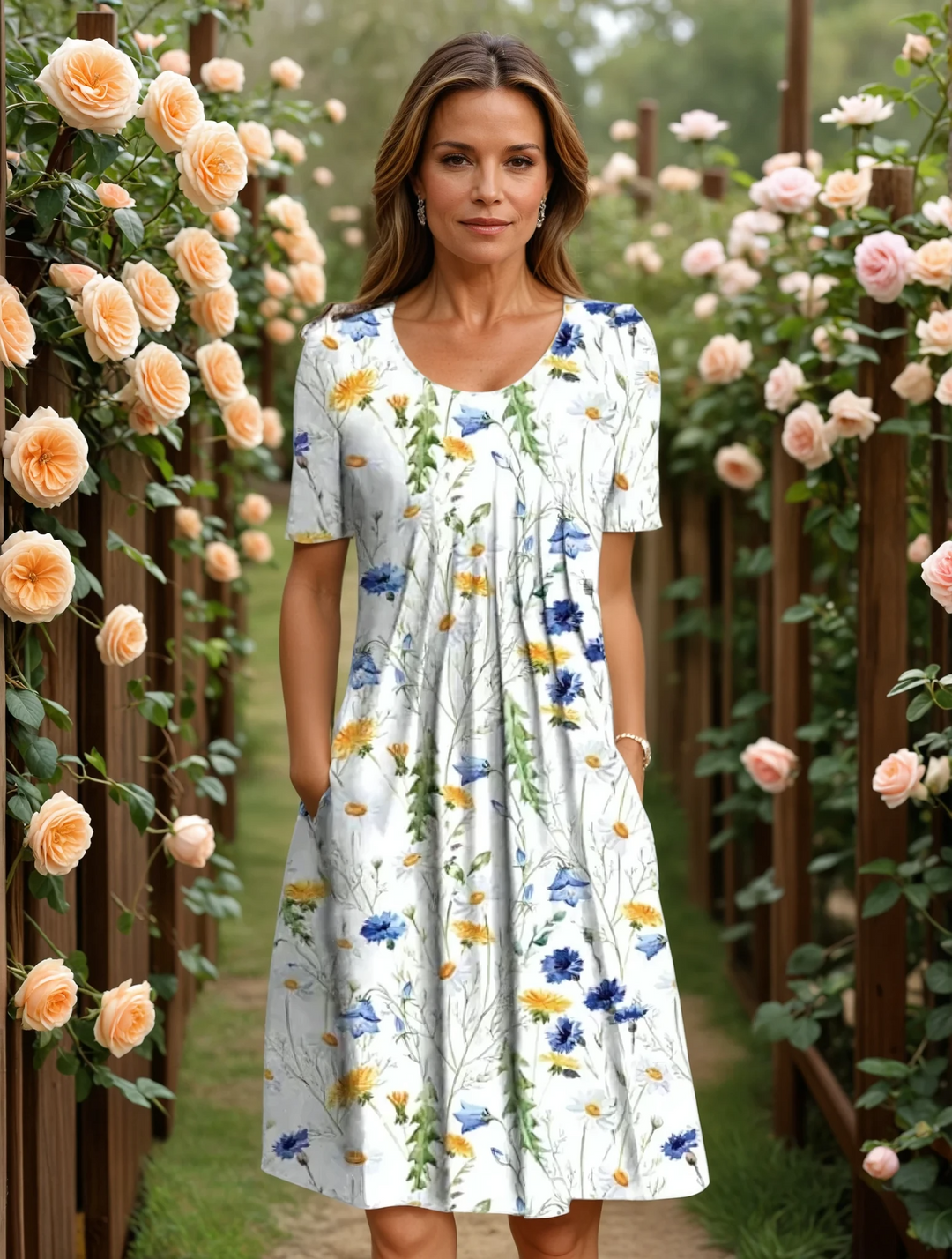 The Marianne Effortless Pleated Gown