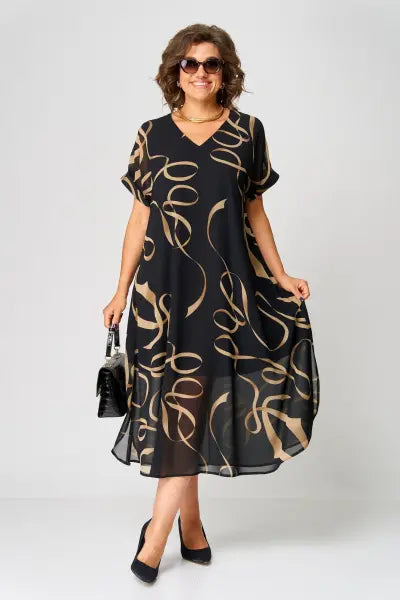 The Pauline Effortless Midi Gown