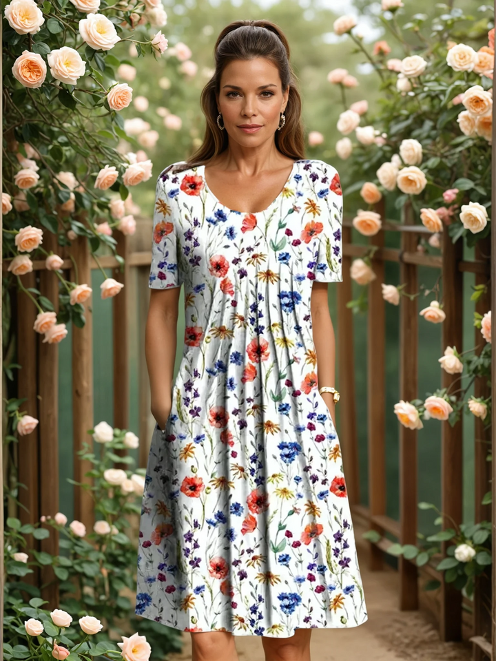 The Marianne Effortless Pleated Gown