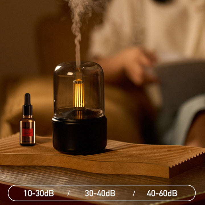 Draagbare nachtlampje luchtbevochtiger