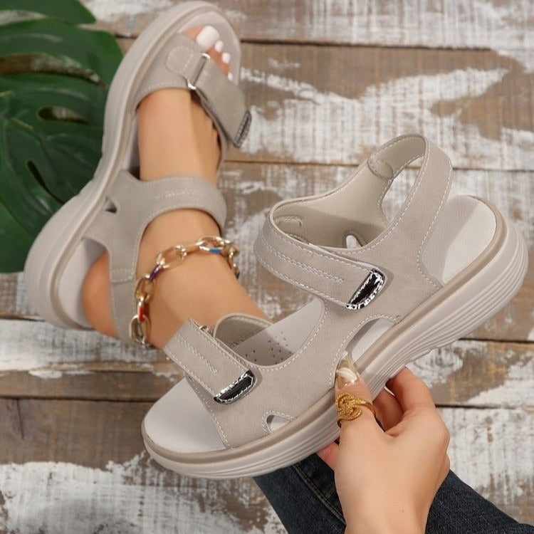 The Marjorie Heritage Elevated Sandal