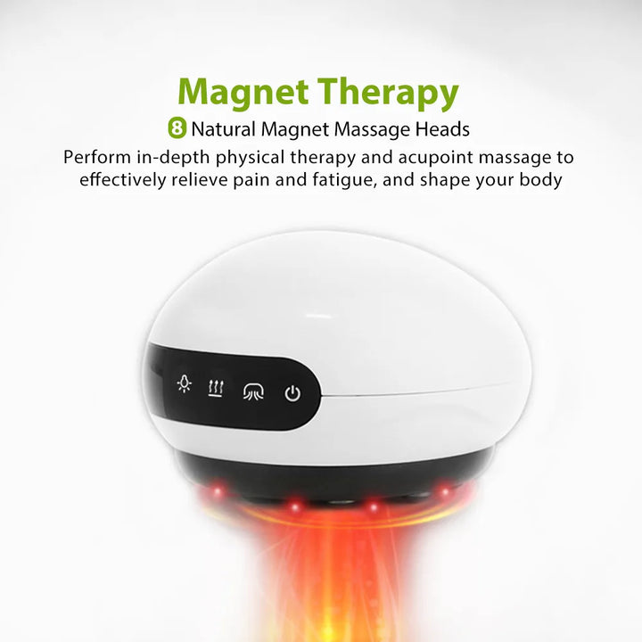 LCD-scherm Guasha Schrapen EMS Body Massager 