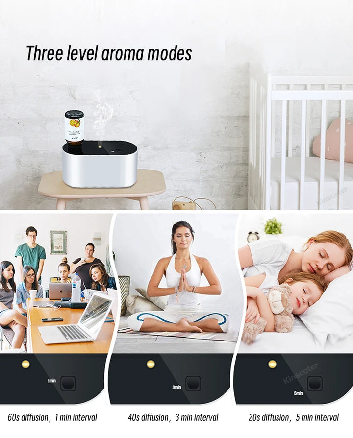 Premium Portable Waterless Aroma Diffuser