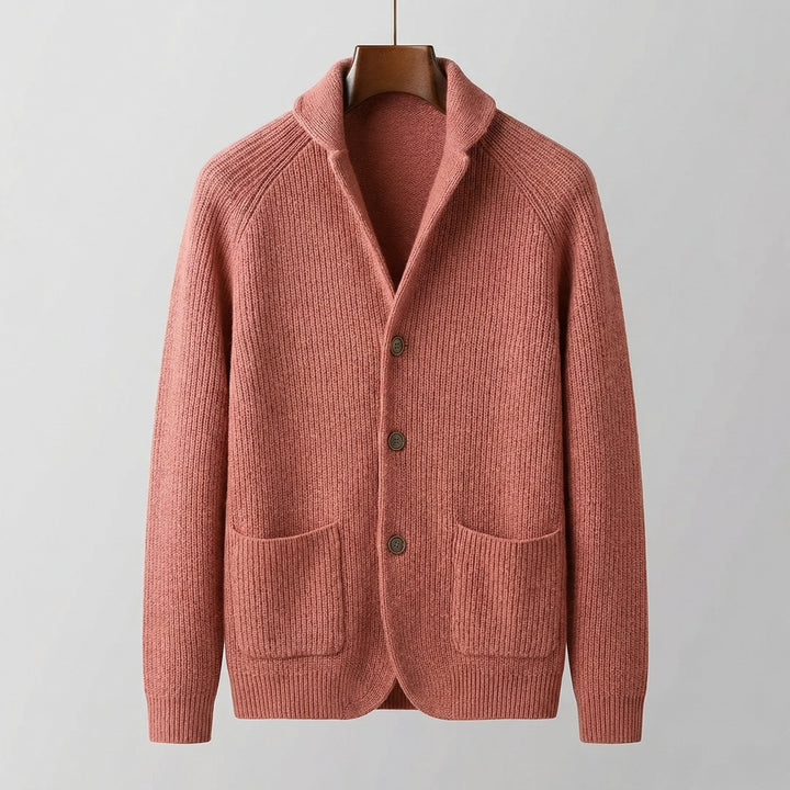 ALDRIC RIBBED CARDIGAN
