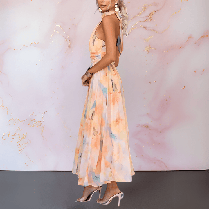 The Esther Artisanal Watercolour Gown